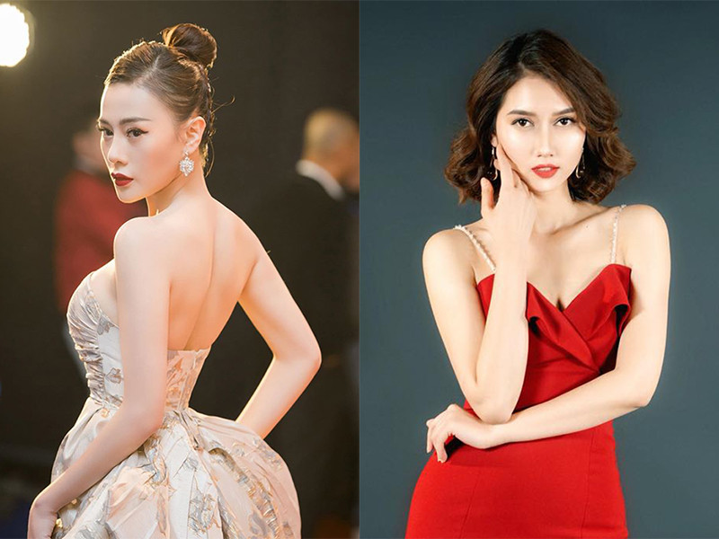 Uyên và Mận của phim "Cô gái nhà người ta" đều sở hữu vóc dáng thon gọn, gợi cảm.