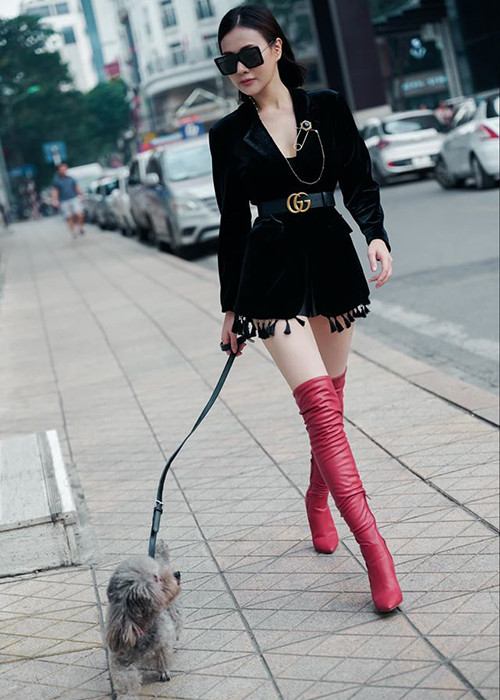 Nữ diễn viên sinh năm 1989 vốn xuất phát điểm là một người mẫu.