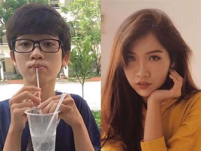 Đỗ Nhật Hà là một chàng trai cao gầy, sở hữu khuôn mặt có nhiều nét nữ tính khi chưa chuyển giới. Ảnh: Vietnamnet