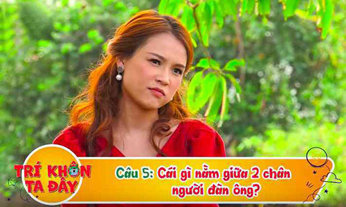 “Tri khon ta day” dat cau hoi dung tuc, nhay cam: Vo so gameshow te hai?