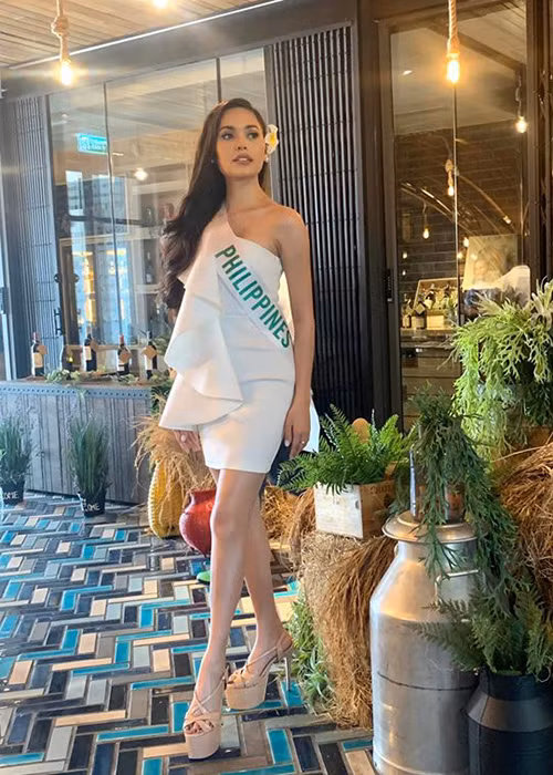 Đại diện Philippines sẽ cùng hơn 20 người đẹp chuyển giới khác bước vào chung kết cuộc thi vào ngày 7/3. Đương kim Hoa hậu Chuyển giới Quốc tế Jazelle Barbie Royale sẽ trao vương miện cho người kế nhiệm.