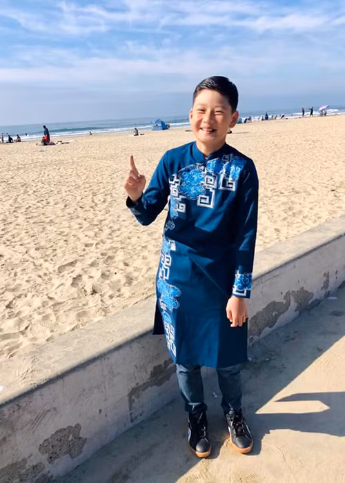 Bảo Nam là lý do khiến Quang Dũng chăm chỉ bay show ở Mỹ trong những năm gần đây.