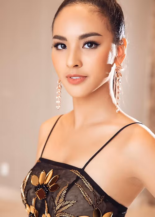 Trước Hoa hậu Sắc đẹp Quốc tế 2020, Quỳnh Nga tham gia không ít sân chơi nhan sắc trong nước.