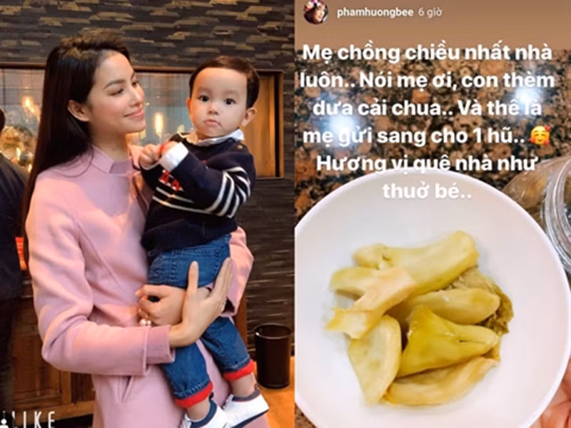 Gần đây, Phạm Hương còn khoe được mẹ chồng tương lai quan tâm.