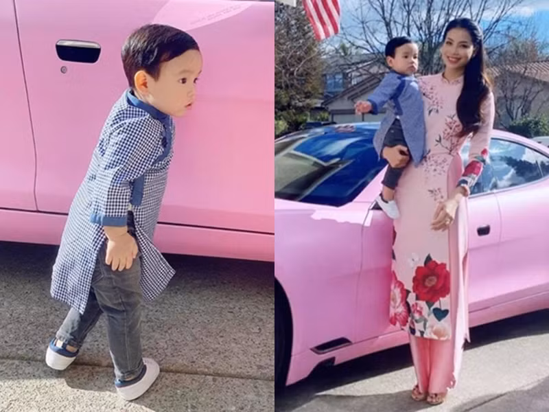 Từ bỏ ánh hào quang của showbiz Việt, Phạm Hương hiện là bà mẹ bỉm sữa có cuộc sống hạnh phúc, xa hoa.