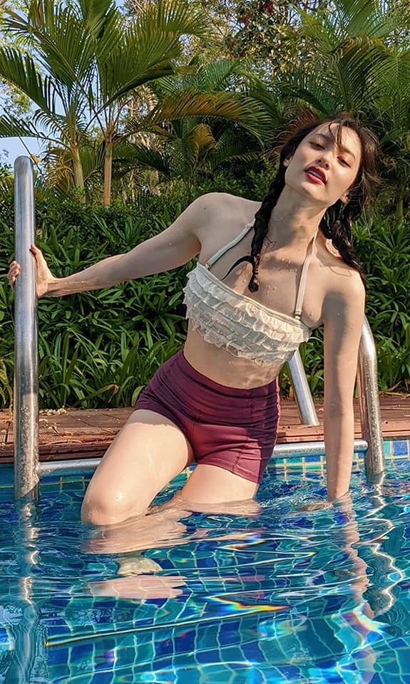 Tuy không cao nhưng Fung La sở hữu thân hình cân đối, thon gọn. Ảnh: FBNV