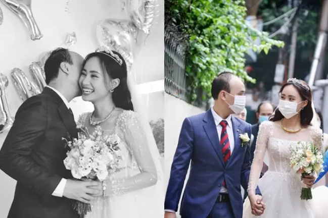 Cô đăng tải hình ảnh xuất hiện bên anh xã cùng que thử thai 2 vạch căng đét và chia sẻ: "Mọi người hỏi làm gì mất hút bao lâu? Vâng, Xanh tập làm mẹ Nhâm Dần. Nuôi dạy Hổ có lẽ nhiều vất vả nhưng sẽ là hành trình thú vị, mong các bậc tiền bối có thể đồng hành chia sẻ kinh nghiệm với vợ chồng mình".