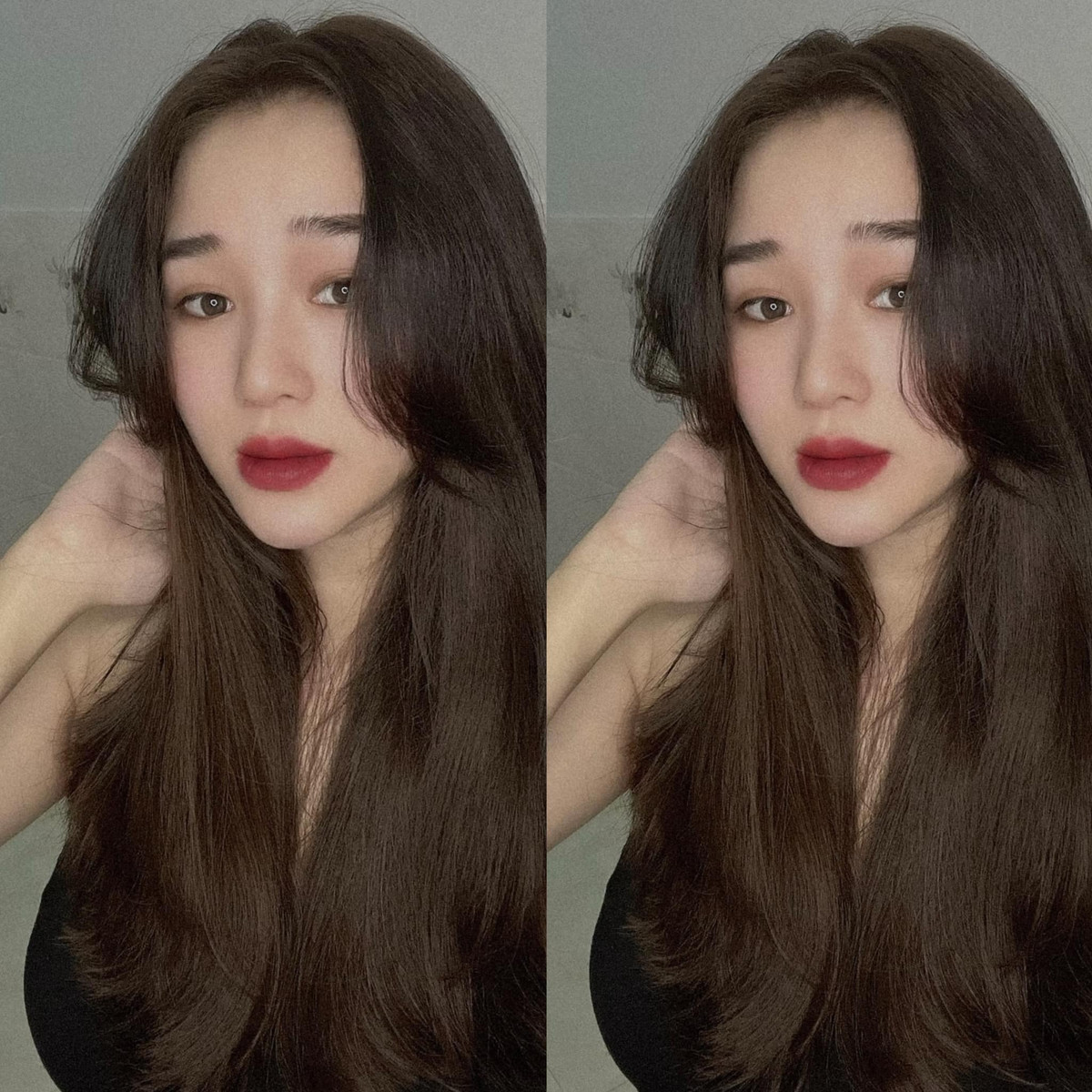 Tấn Tài và bạn gái làm lễ dạm ngõ tháng 10/2020. Từ đó, hai người thoải mái đăng ảnh, thể hiện tình cảm với nhau.