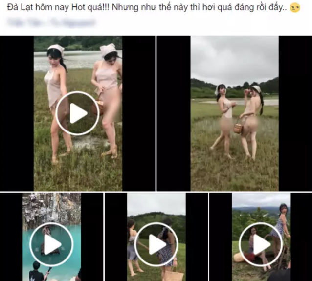 Ngoài ra, không thể không nhắc vụ mặc yếm mỏng manh, chụp ảnh ở Tuyệt Tình Cốc, Đà Lạt của Á hậu Thư Dung. Sau khi những hình ảnh này được đăng tải trên mạng xã hội, Á hậu 2 Hoa hậu Du lịch Sinh thái Quốc tế 2018 đã nhận về nhiều lời chỉ trích.