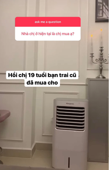 Mới đây Thúy Vi đã tham gia hỏi đáp trên mạng xã hội. Một trong số đó là việc cô tiết lộ về nguồn gốc căn nhà đang ở.