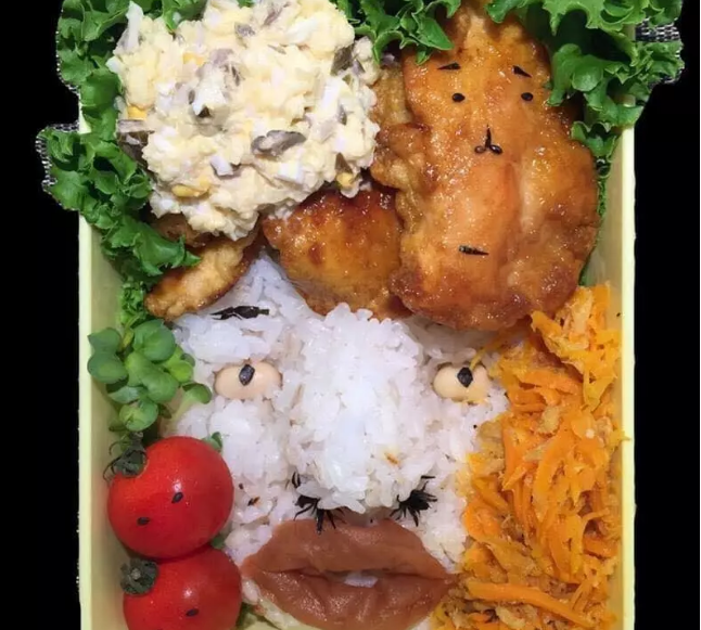 Bữa ăn đầy đủ chất dinh dưỡng nhưng lại cần có can đảm để thưởng thức.