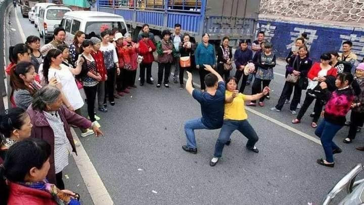 Những hình ảnh này làm cư dân mạng thích thú, tuy nhiên sẽ không an toàn khi có nhiều xe cộ qua lại.