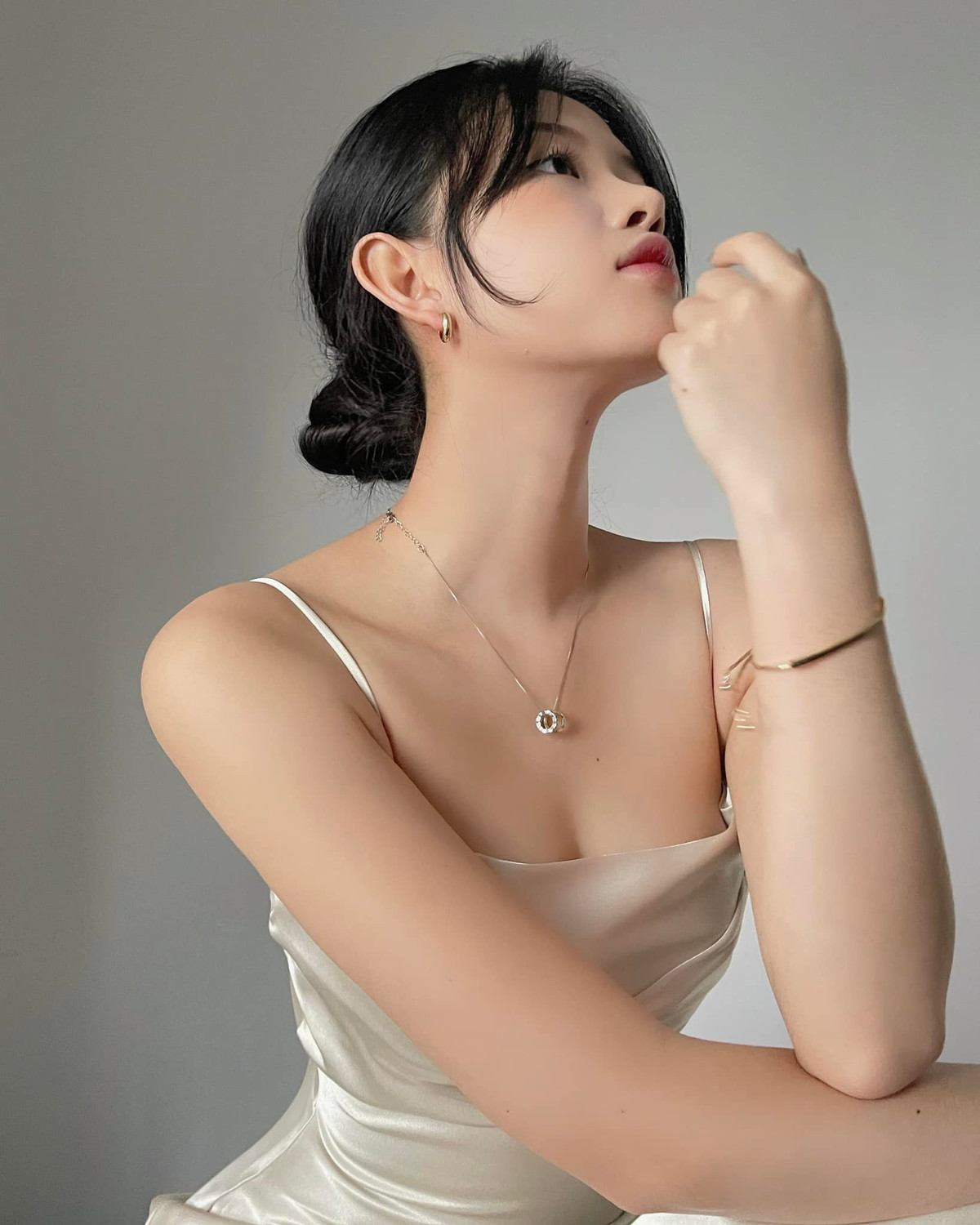 Với vẻ đẹp đặc biệt, Trà Giang từng là cái tên ghi dấu ấn tại cuộc thi "The Face Vietnam 2020".