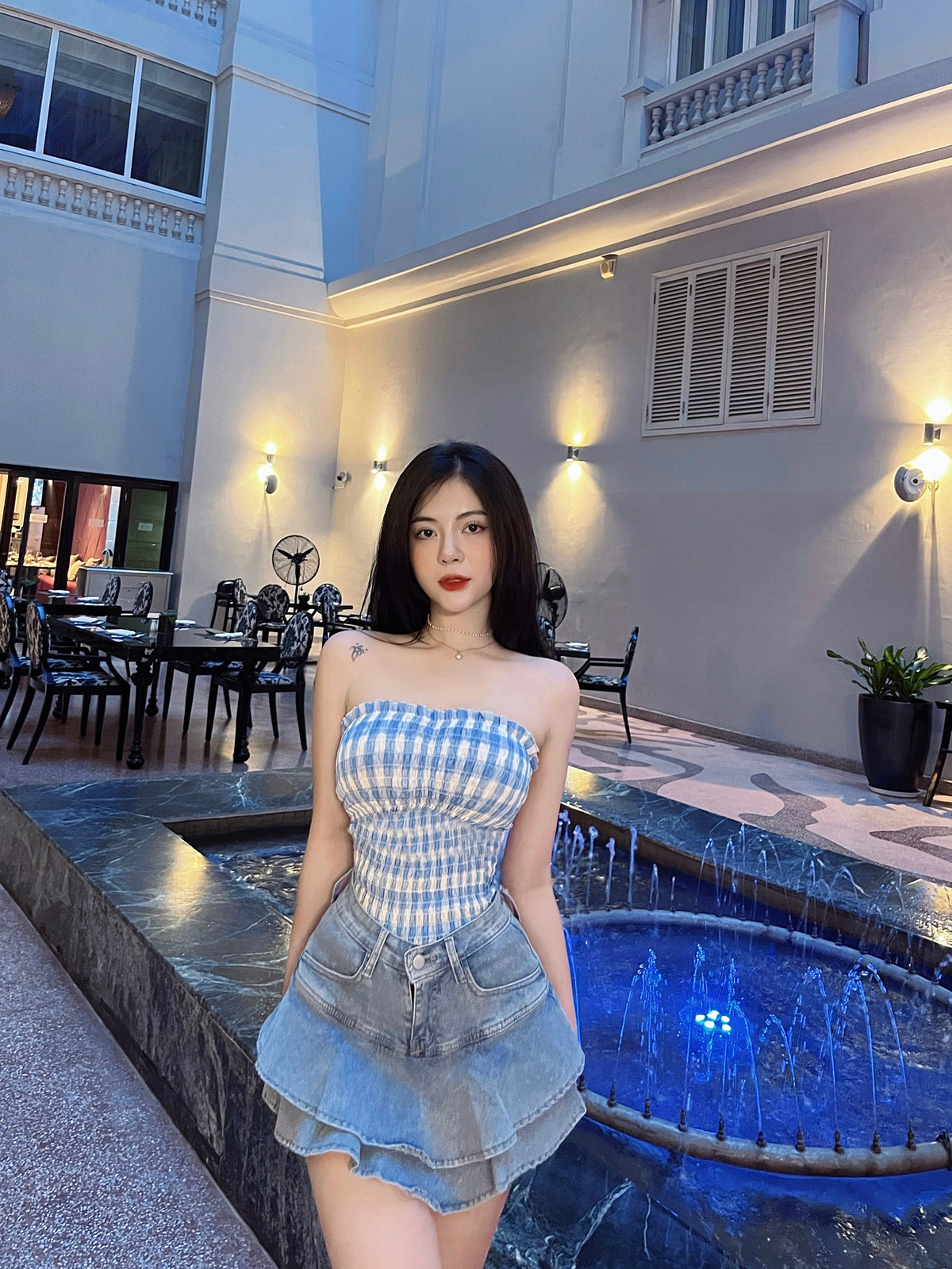 Trang Banana (Trang Chuối - Kiều Trang) từng nổi tiếng là hot girl sở hữu nhan sắc ngọt ngào, thân hình cân đối.
