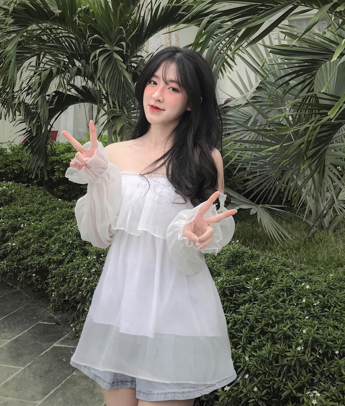 Sở hữu nhan sắc khả ái, đôi mắt cuốn hút cùng đường nét gương mặt ấn tượng nên không ít lần Thu Hương bị nhận nhầm là con lai.