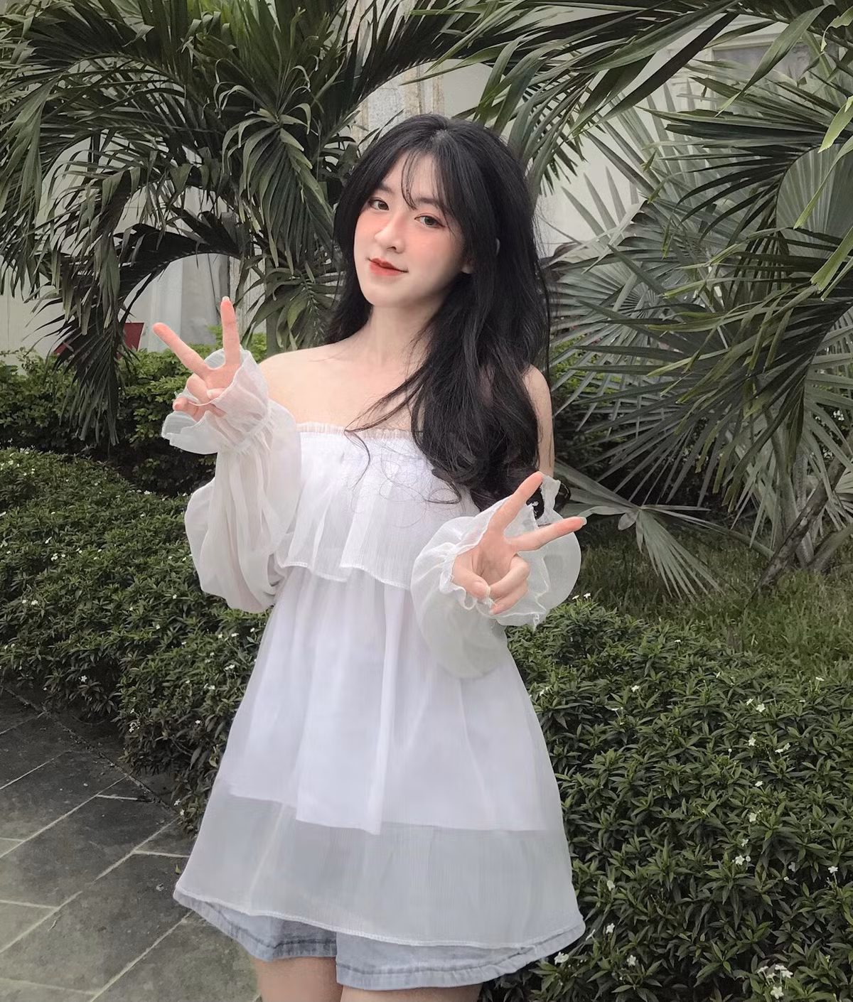 Sở hữu nhan sắc khả ái, đôi mắt cuốn hút cùng đường nét gương mặt ấn tượng nên không ít lần Thu Hương bị nhận nhầm là con lai.