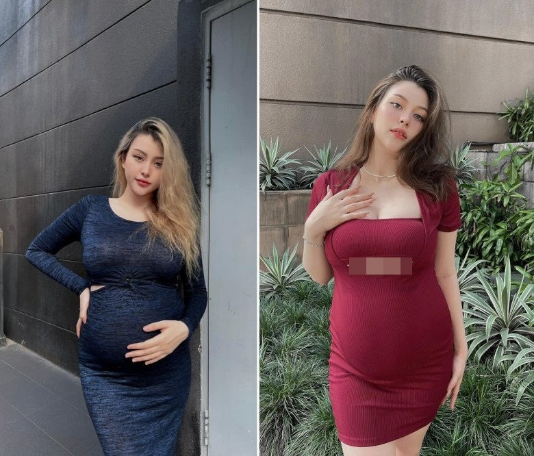 Kể cả suốt hành trình thai kỳ, Sunna được cư dân mạng ngưỡng mộ vì sắc vóc mặn mà, xinh xắn.