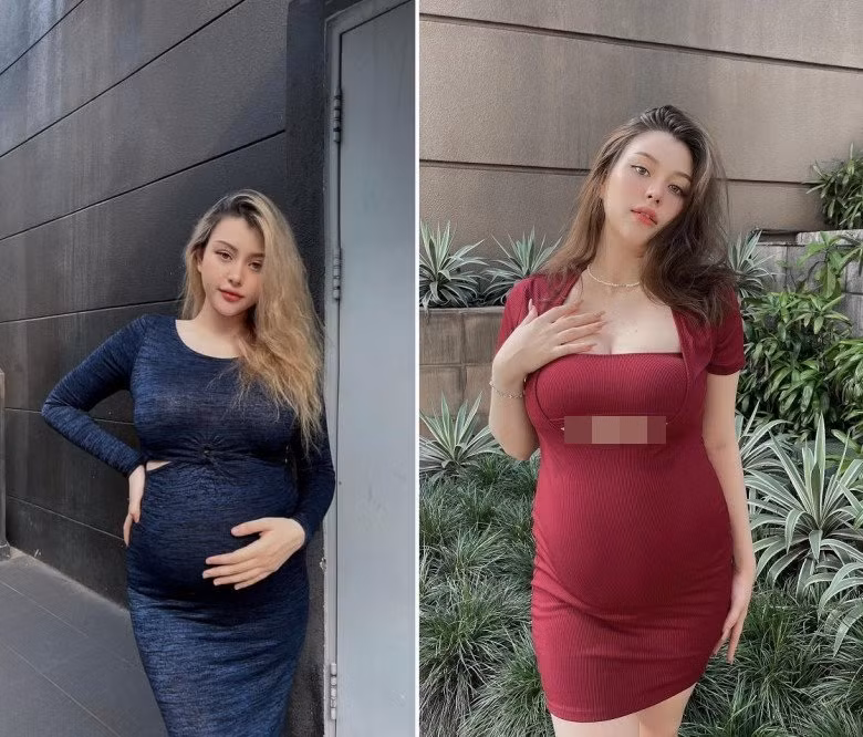 Kể cả suốt hành trình thai kỳ, Sunna được cư dân mạng ngưỡng mộ vì sắc vóc mặn mà, xinh xắn.