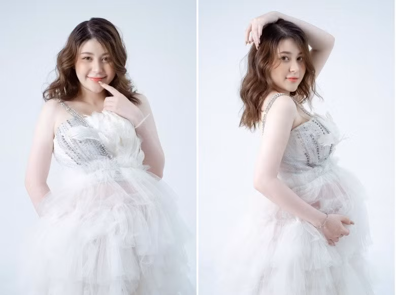 Sunna được nhận xét là bà bầu đẹp với vẻ ngoài khả ái.