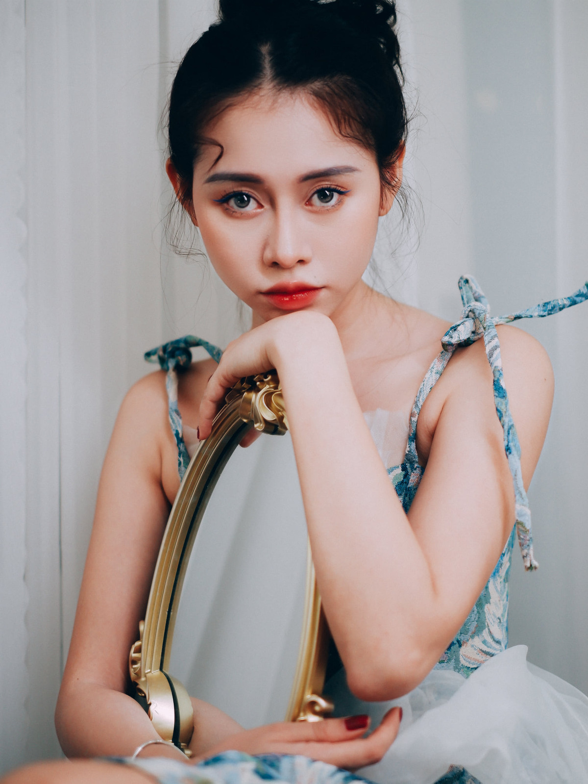 Mỹ nhân gốc Quảng Ngãi cũng là một trong những TikToker chăm chỉ tập gym nhất Vbiz. Theo dõi trang cá nhân của cô nàng, fan thậm chí tổng hợp được BST đồ đi gym chưa bao giờ trùng lặp.