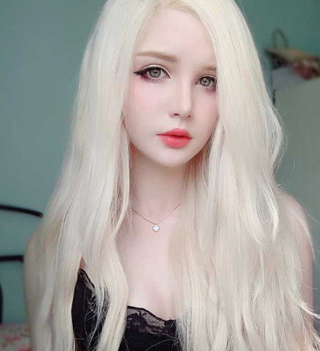 Nhiều người ví Icy Tenshi là nàng tiên trong truyền thuyết vì quá xinh đẹp.