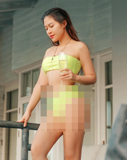 Cụ thể, người này bình luận rằng: "Tâm nên thử phương pháp slim body nha. Vì tập không sẽ làm bạn nhìn vâm vâm, không có thon thả vậy á".