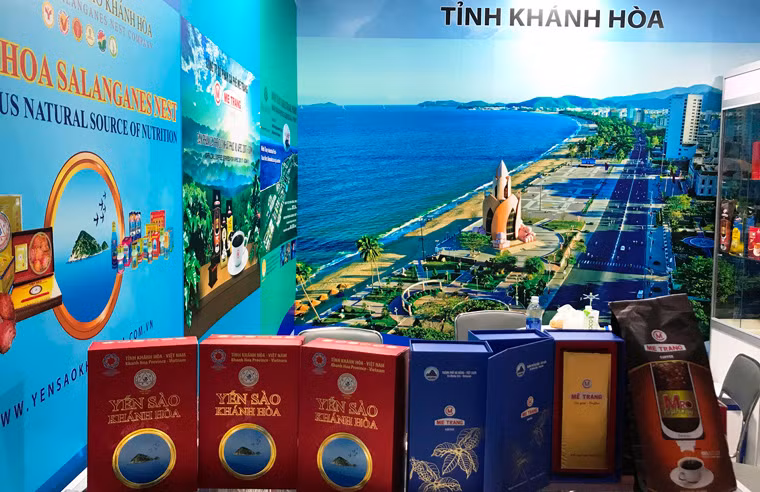 Yến sào Khánh Hòa nổi danh trên thế giới.