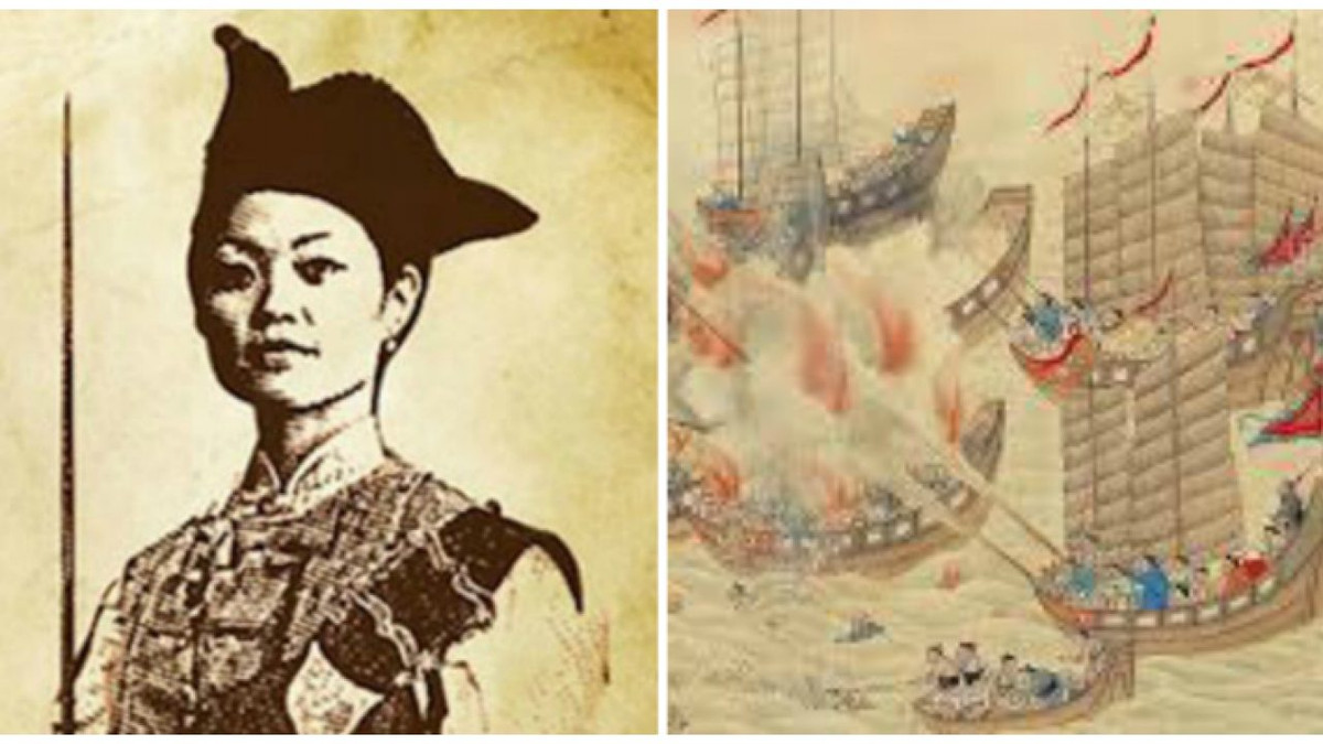 Năm 1807, Cheng I chết. Sau cái chết của chồng, Ching Shih đứng lên nắm quyền và trở thành người đứng đầu Hạm đội Cờ đỏ. Dù là phụ nữ nhưng bà ta vô cùng hung hãn, độc ác, giỏi chiến đấu nên khiến hàng ngàn tên cướp biển trung thành và phục tùng mọi mệnh lệnh.