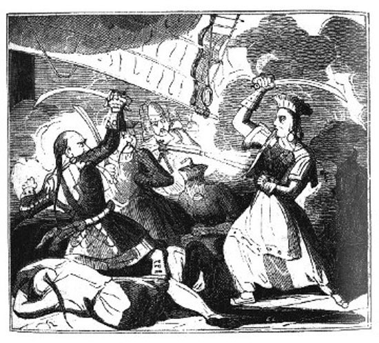 Từ khi trở thành phu phân cướp biển, Ching Shih theo chồng tham gia nhiều phi vụ tấn công, cướp bóc tàu thuyền. Ban đầu, nhóm cướp biển của vợ chồng gã chỉ có 600 hải tặc và khoảng 200 tàu cướp biển.