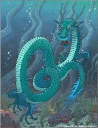 Dù vậy, thần Rồng Ryujin cũng là vị thần biển cả đầy nhân từ khi dang tay cứu giúp nhiều người đi biển khi tàu thuyền gặp sự cố hoặc bị rơi xuống nước.