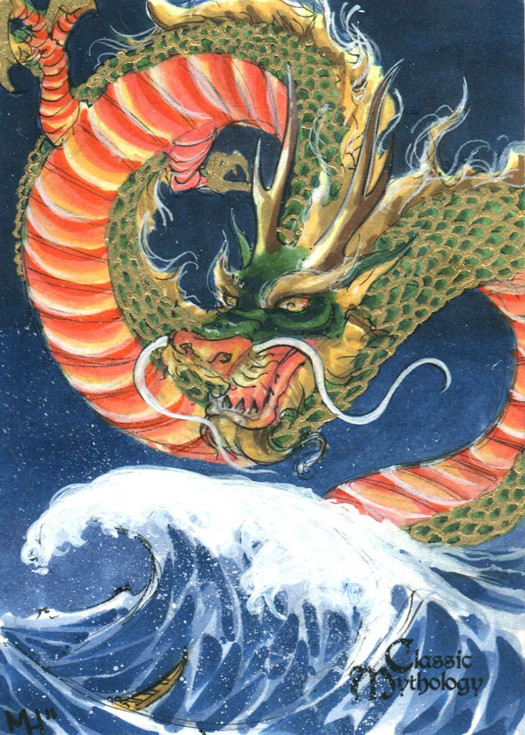 Theo truyền thuyết, thần Rồng Ryujin sống trong một cung điện nguy nga, tráng lệ dưới đáy biển.