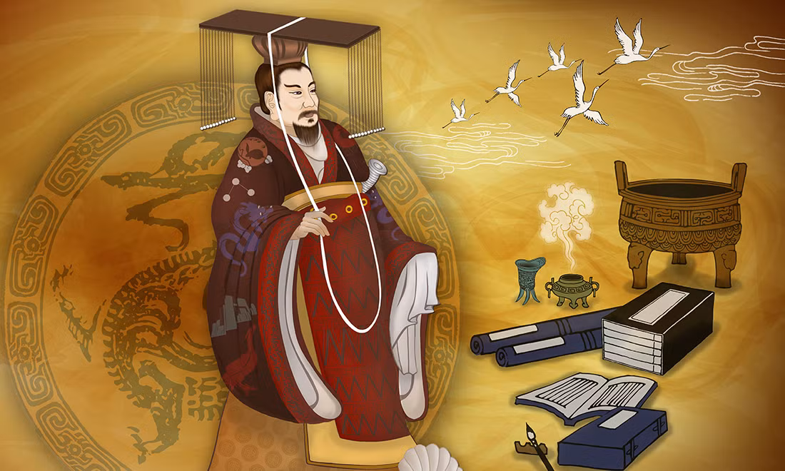 Song song với quá trình trị quốc, Hán Vũ Đế xây dựng lăng mộ cho bản thân trong 53 năm xuất phát từ một sự kiện ông nhìn thấy khi còn là hoàng tử.