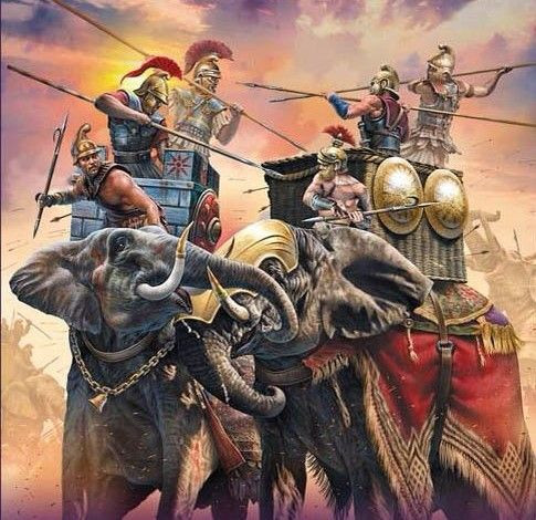 Trận chiến nổi tiếng liên quan đến đàn voi là trong trận Gaugamela diễn ra năm 331 trước Công nguyên.