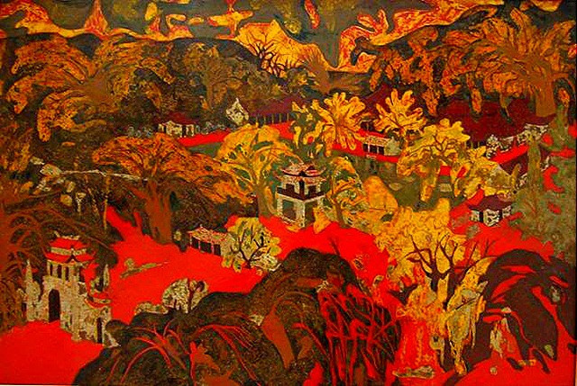 Nguyễn Gia Trí còn là một nhà biếm họa sắc sảo, bút danh Raitơ (Right) với những tranh châm biếm chính quyền thực dân Pháp, quan lại phong kiến tay sai trên báo Phong hóa, báo Ngày nay. Ảnh: Tạp chí Mỹ thuật.