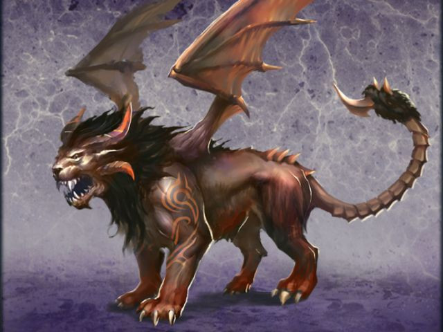 Thay vào đó, quái thú có đuôi bọ cạp Manticore có thể tấn công và tiêu diệt bất cứ loài động vật nào sống ở trong rừng.