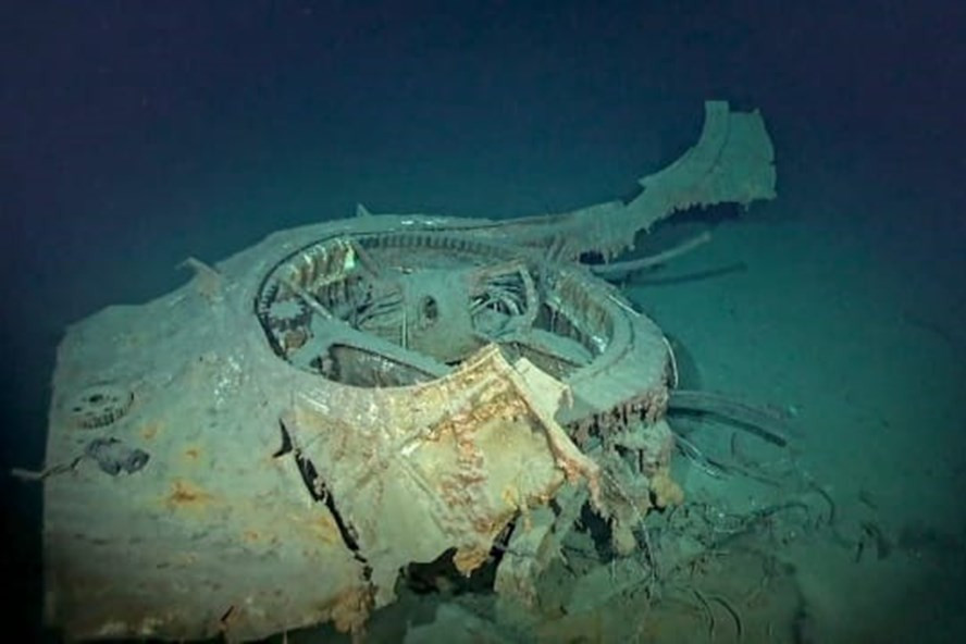 Các chuyên gia phát hiện xác tàu đắm USS Johnston lần đầu tiên vào năm 2019 ở ngoài khơi đảo Samar thuộc vùng biển Philippines.