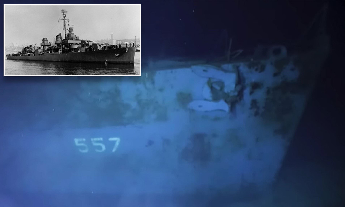 Đây là lần đầu tiên một nhóm các chuyên gia thực hiện lập bản đồ và quay phim toàn bộ khu vực xác tàu đắm USS Johnston.