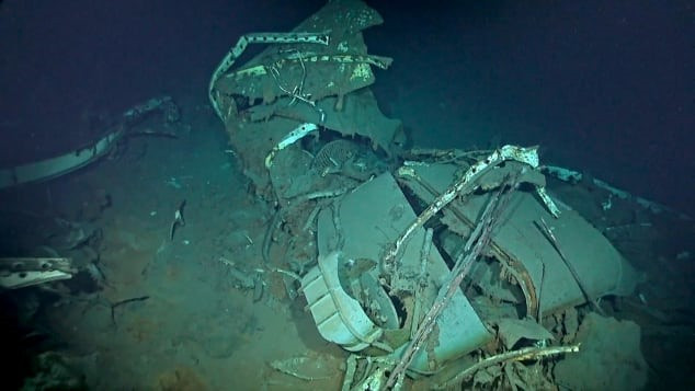 Vào thời điểm ấy, các nhà thám hiểm không thể tiếp cận những phần xác tàu nằm ở vị trí sâu nhất.