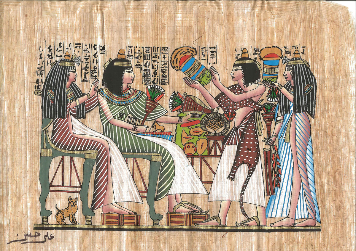 Người Ai Cập tin rằng việc trang điểm mắt như vậy sẽ giúp họ bảo vệ "cửa sổ tâm hồn" khỏi ánh nắng mặt trời và tránh bị nhiễm trùng mắt.