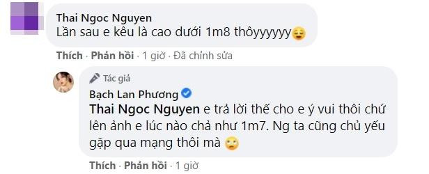 Ban gai Huynh Anh len anh nhu 1m70, thuc te 