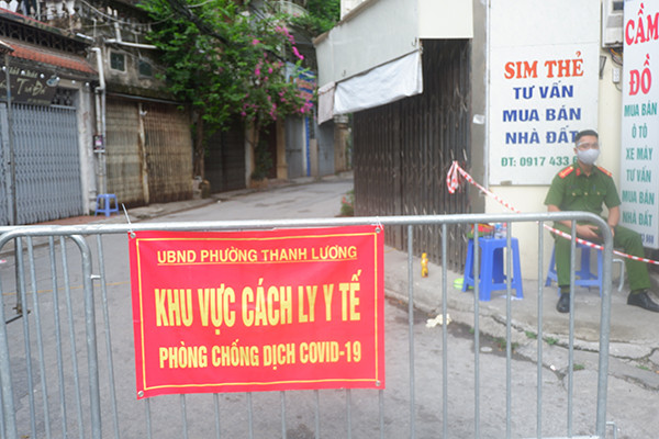 Can canh noi phong toa lien quan 21 ca mac COVID-19 o Ha Noi-Hinh-2