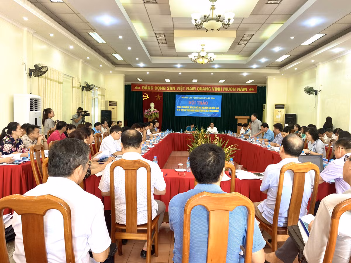 Lien hiep Hoi Cao bang: Phat trien manh ca so luong va chat luong