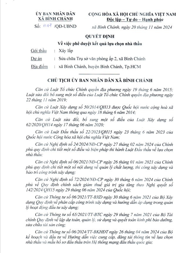 TP HCM: Công ty Kiến Phước Thành 7 ngày trúng 6 gói thầu tại Quận 8 - Hình 7 TP HCM: Cong ty Kien Phuoc Thanh 7 ngay trung 6 goi thau tai Quan 8-Hinh-7
