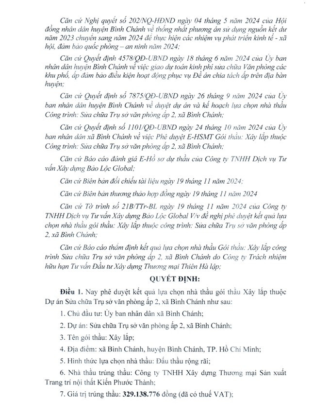 TP HCM: Công ty Kiến Phước Thành 7 ngày trúng 6 gói thầu tại Quận 8 - Hình 8 TP HCM: Cong ty Kien Phuoc Thanh 7 ngay trung 6 goi thau tai Quan 8-Hinh-8