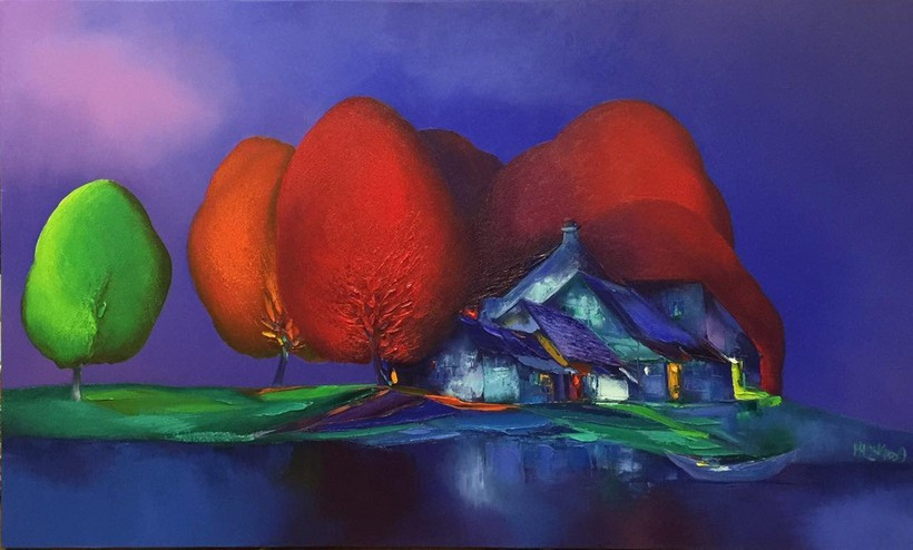 Đôi khi, chúng ta vì mải nhìn ra thế giới mà có thể quên mất rằng, dù phong phú hay rất đỗi bình dị thì phía sau nhà ta, bên trong nhà ta luôn là điều tuyệt vời đẹp đẽ nhất, đúng như Đào Hải Phong từng nói: “Hội họa của tôi chỉ nhắc lại rằng phía sau nhà bạn rất đẹp”.