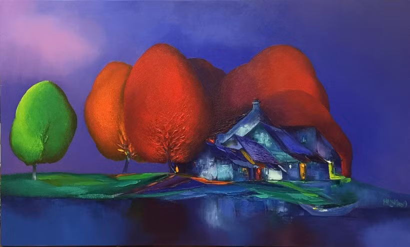 Đôi khi, chúng ta vì mải nhìn ra thế giới mà có thể quên mất rằng, dù phong phú hay rất đỗi bình dị thì phía sau nhà ta, bên trong nhà ta luôn là điều tuyệt vời đẹp đẽ nhất, đúng như Đào Hải Phong từng nói: “Hội họa của tôi chỉ nhắc lại rằng phía sau nhà bạn rất đẹp”.