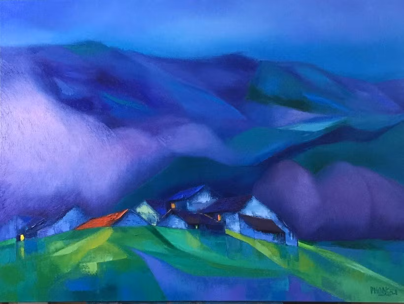 Thu là mùa giao giữa hạ sang đông nên ngầm ngập sắc thu là sự dịch chuyển của khắc khoải, của trăn trở như luyến tiếc. Thiên nhiên chuyển mình, tạm biệt mùa hạ sôi động để dần chìm vào mùa đông u hoài.