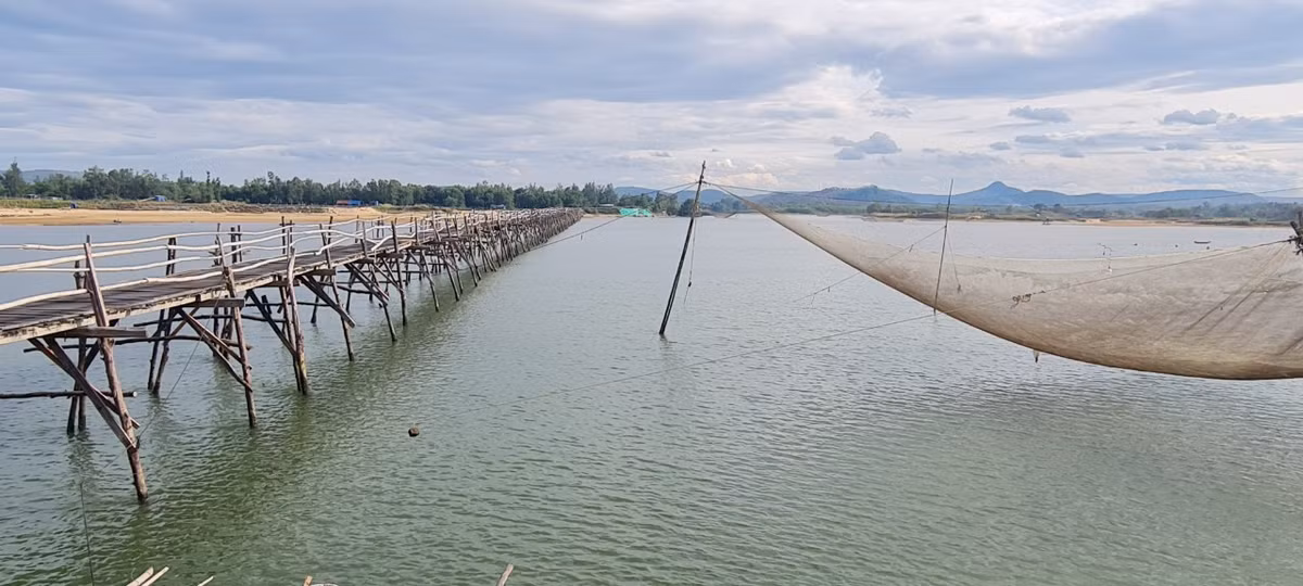 Cầu Ông Cọp sở hữu một vẻ đẹp mộc mạc, bình yên và có sức cuốn hút đến lạ thường, đặc biệt vào lúc bình minh hay hoàng hôn.