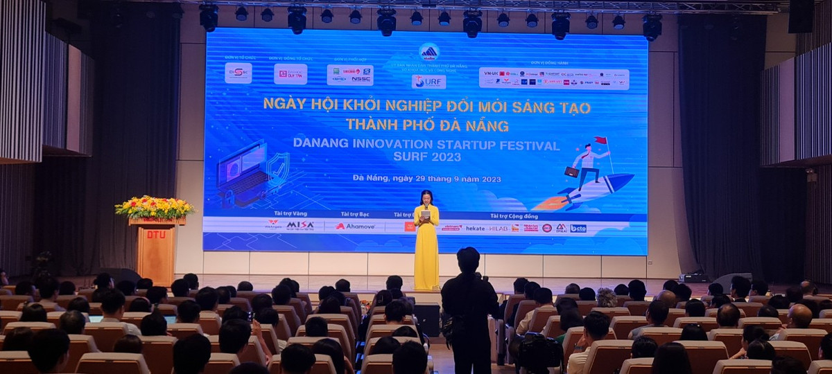 Da Nang: Soi dong Ngay hoi khoi nghiep doi moi sang tao SURF 2023