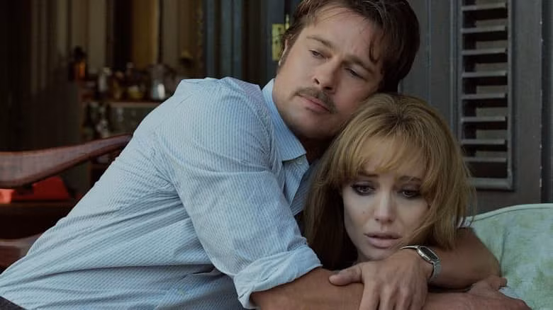 Pitt từng tham gia đóng bộ phim By The Sea của Jolie. Phim được quay tại Malta khi họ tận hưởng tuần trăng mật năm 2014. Tuy nhiên, trong bộ phim này, Pitt tỏ ra không hài lòng trong buổi chụp hình, thường xuất hiện muộn trong buổi diễn tập. Điều này đã khiến mối quan hệ của họ trở nên căng thẳng.